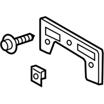 Toyota 52114-47160 License Bracket