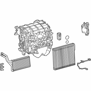 Toyota 87050-0E590 A/C & Heater Assembly