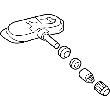 Toyota 42607-33012 TPMS Sensor