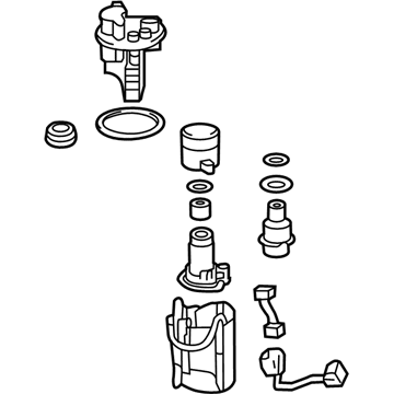 Toyota 77020-06286 Fuel Suction Tube Assembly W/Pump & Gage