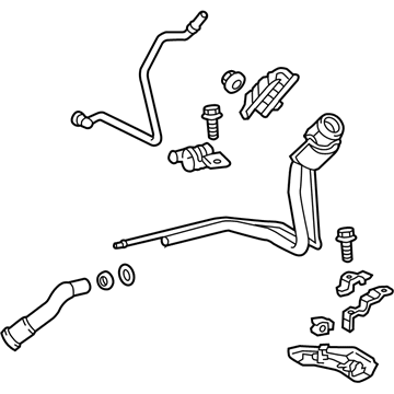 Toyota 77210-06162 Pipe Assembly, Fuel Tank