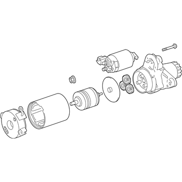 Toyota 28100-0A011-84 Starter