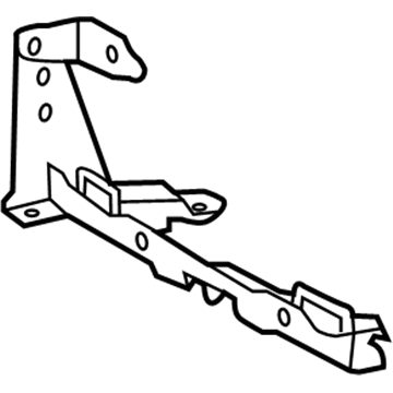 Toyota 73705-52180 Child Seat Bracket