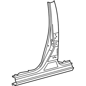 Toyota 61311-12510 Center Pillar & Rocker