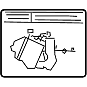 Toyota 17792-31240 Label, Engine Vacuum Hose Information