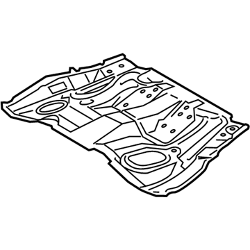 Toyota 58211-47070 Center Floor Pan