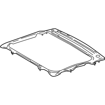 Toyota 63142-47050 Sunroof Reinforcement