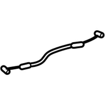 Toyota 72620-0R020 Cable Assembly, Rear NO.1