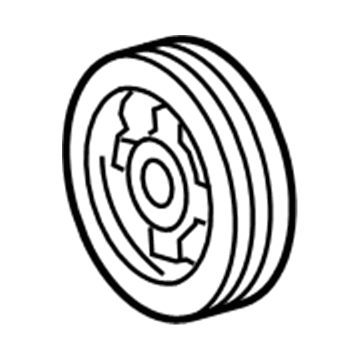 Toyota 13408-75050 PULLEY, Crankshaft