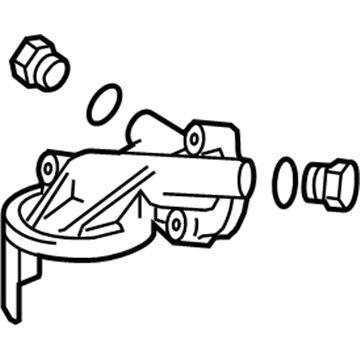 Toyota 15609-75070 Bracket Sub-Assy, Oil Filter