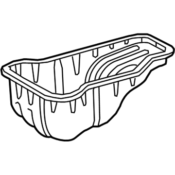 Toyota 12102-75021 Oil Pan