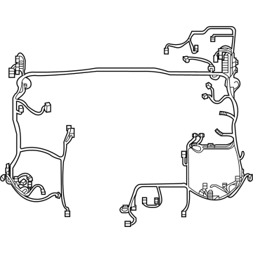 Toyota 82111-04M31 Wire, Engine Room Ma