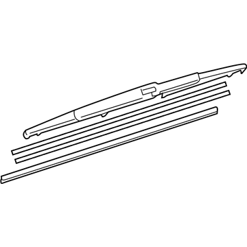 Toyota 85242-08020 Rear Wiper Blade