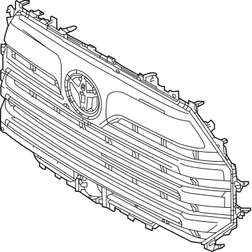 Toyota 53101-0C110 Grille Assembly