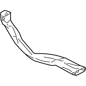 Toyota 87212-52100 Floor Duct