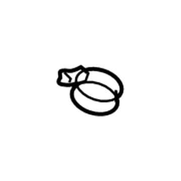 Toyota 90466-A0008 Vent Hose Clamp