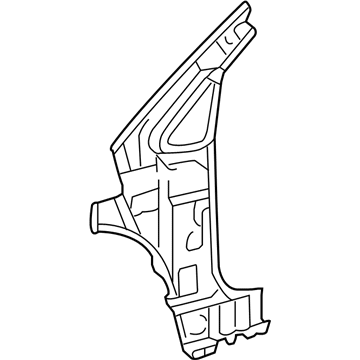 Toyota 61024-47050 Pillar, Front Body, Upper Inner LH