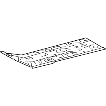 Toyota Prius Floor Pan - 58111-47102