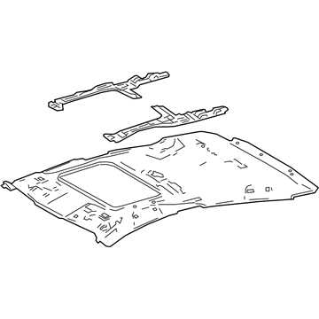 Toyota 63310-47171-B0 HEADLINING Assembly, Roof