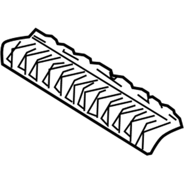 Toyota 52123-35150 Reinforcement Plate