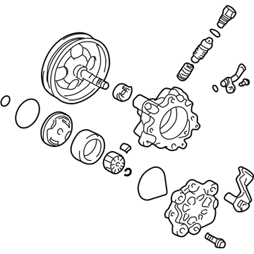 2000 Toyota Celica Power Steering Pump - 44310-20830