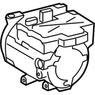 2013 Toyota Highlander A/C Compressor - 88370-48060