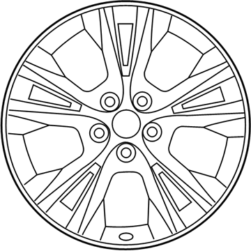 Toyota 42611-0E260 Wheel, Disc