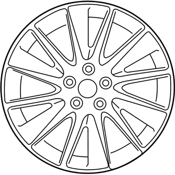 Toyota 42611-0E610 Wheel, Disc