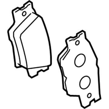 Toyota 04466-42060 Brake Pads