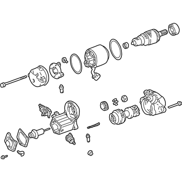 Toyota 28100-74230-84 Starter, Reman G R