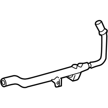 Toyota 16206-50120 By-Pass Pipe