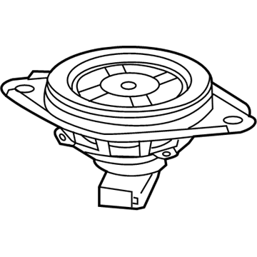 Toyota 86150-0R020 Instrument Panel Speaker