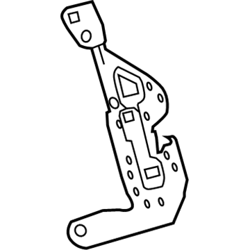 Toyota 86212-0R080 Radio Mount Bracket