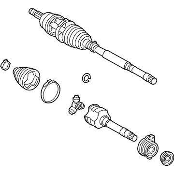 Toyota 43420-10310 Front Drive Shaft Assembly