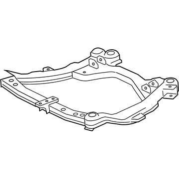 Toyota 51100-33120 Frame Assembly, Fr