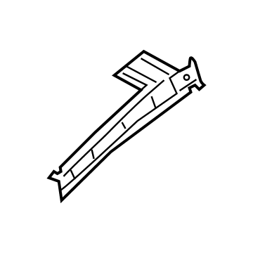 Toyota 61203-12340 Rail Sub-Assembly, Roof