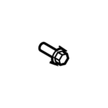 Toyota 90159-A0053 Side Support Screw