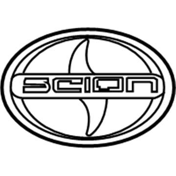 Scion 75441-12A20 Emblem