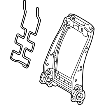 Toyota 71103-0C040 Seat Back Frame