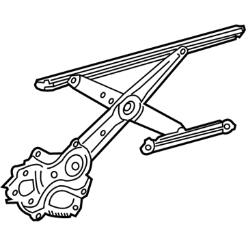 Toyota 69802-02310 Window Regulator