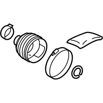 Toyota 04437-08100 Inner CV Joint Boot