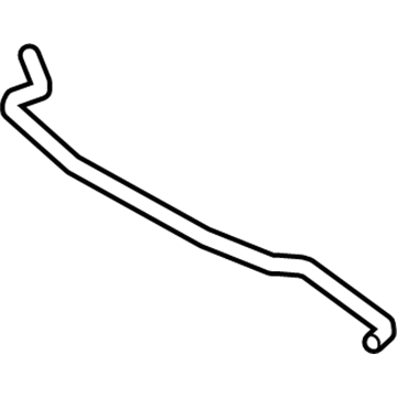 Toyota Prius V Coolant Reservoir Hose - 16267-37110