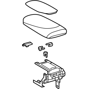 Toyota 58905-62010-A0 Armrest Assembly