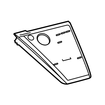 Toyota 84010-62031 Control & Panel Assembly