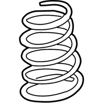 Toyota 48131-AA331 Spring, Coil, Front