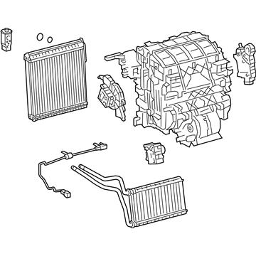 Toyota 87050-12871 Evaporator Assembly