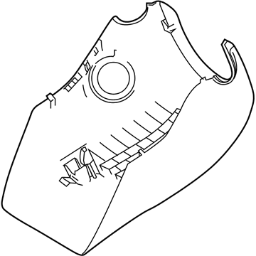 Toyota C-HR Steering Column Cover - 45287-F4010-C2