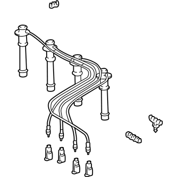 Toyota 90919-22387 Plug Wire Set