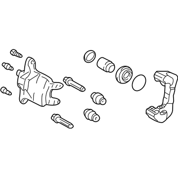 2005 Toyota Echo Brake Caliper - 47730-52020