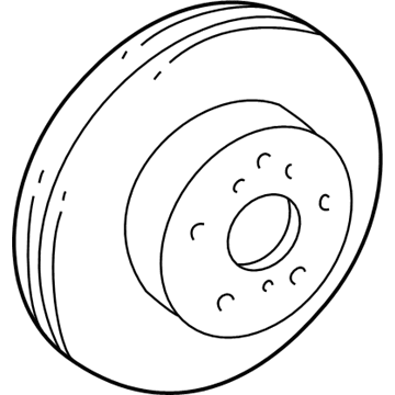 Toyota MR2 Spyder Brake Disc - 43512-52090